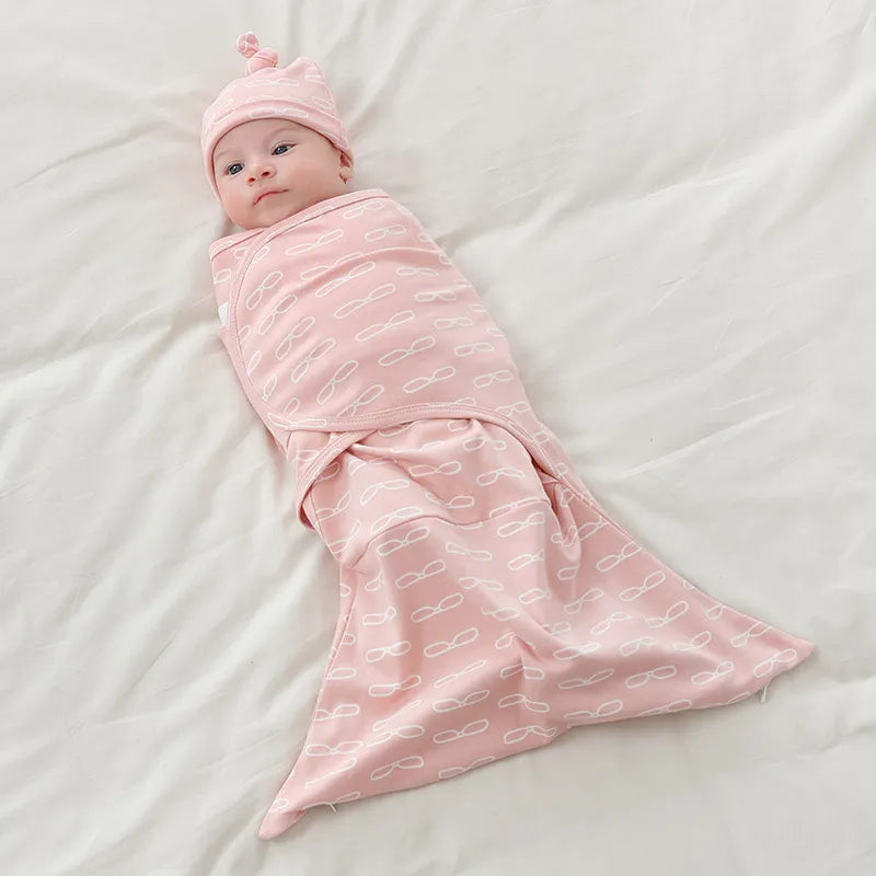 Pure Cotton Lightweight Baby Sleeping Swaddler